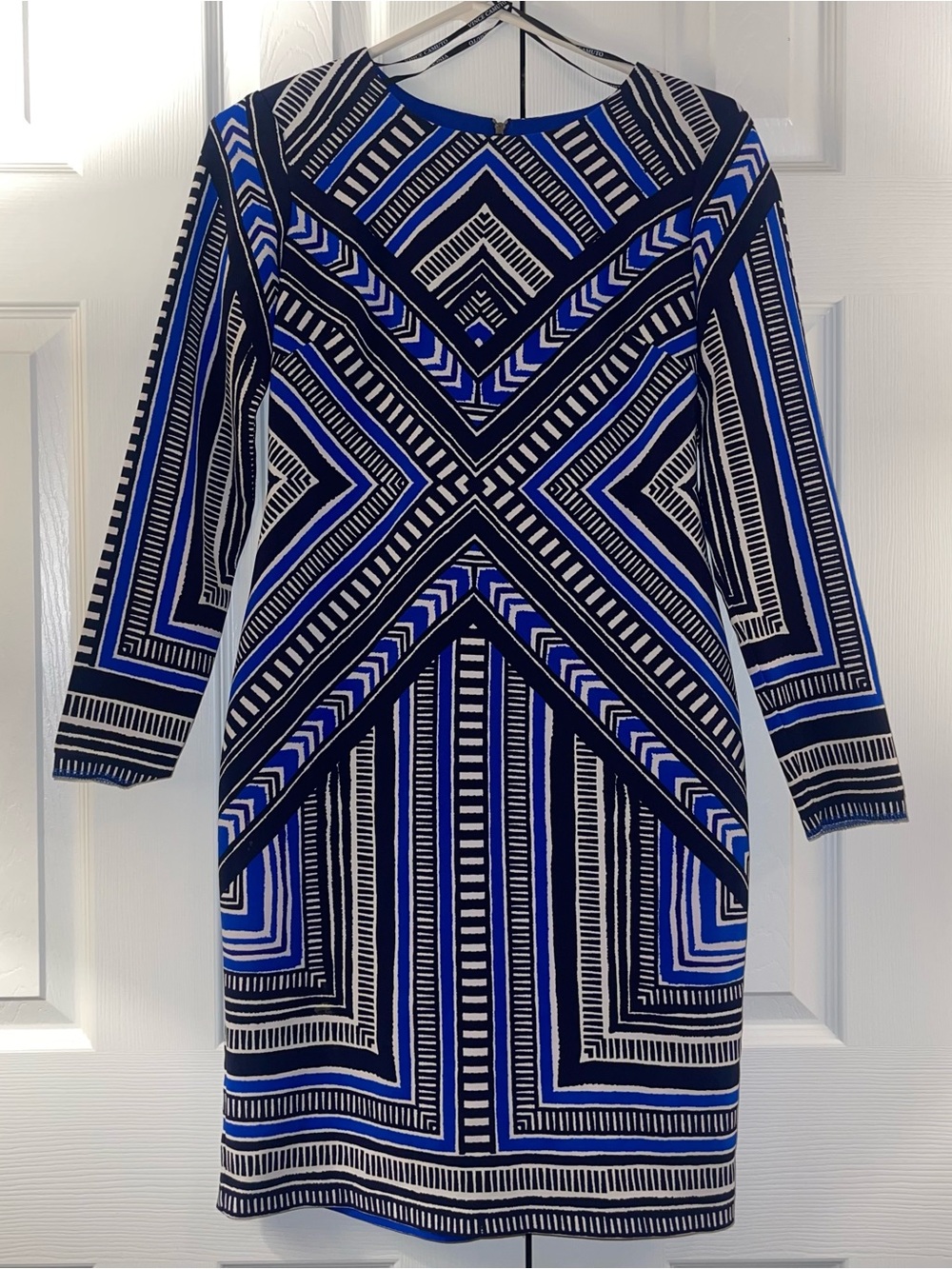 Vince Camuto Geometric Sheath Dress